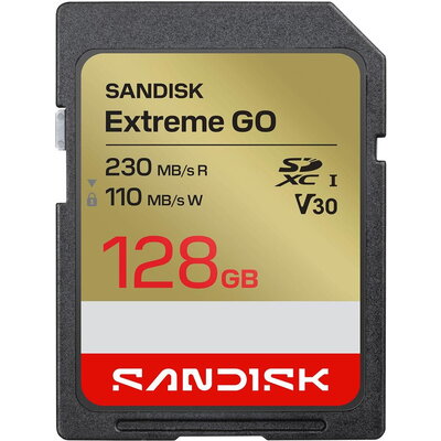 SanDisk Карта памет Extreme GO SD UHS-I Card 128GB