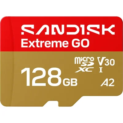 Sandisk карта Extreme GO microSD™ UHS-I Card 128GB, V30, A2