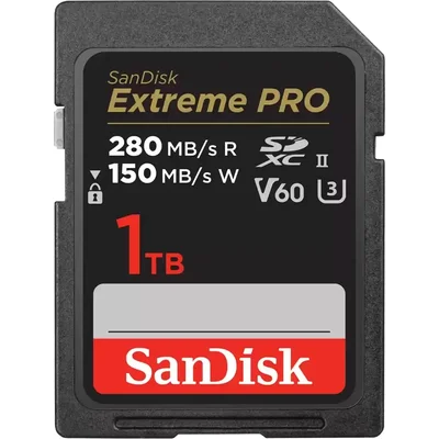 SanDisk Карта памет Extreme Pro SDXC 1TB, 280MB/s, UHS-II