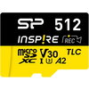 Карта памет Silicon Power Inspire microSDXC 512GB U3 V30 A2