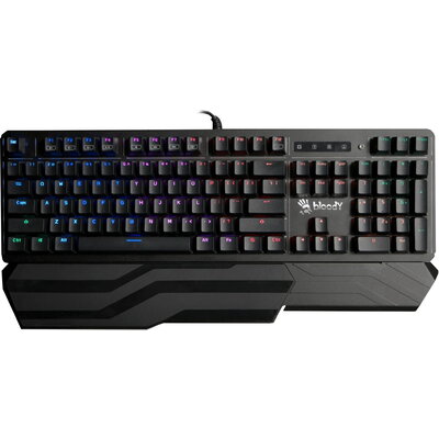 A4tech Bloody B975 Геймърска механична клавиатура, Brown switch