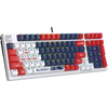 А4tech Геймърска механична  клавиатура Bloody Sports Navy S98 BLMS RGB Backlit red switch , USB