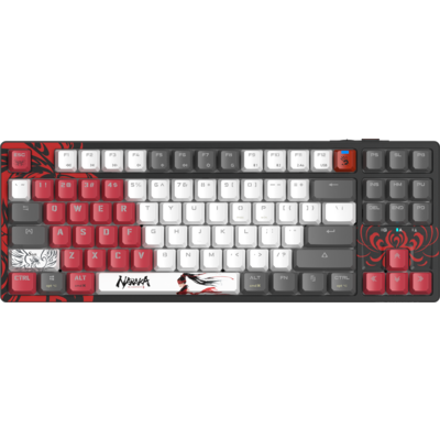 А4tech Геймърска безжична клавиатура Bloody Naraka S87 TKL Backlit Red Switch А4tech Геймърска безжична клавиатура Bloody Naraka S87 TKL Backlit Red Switch