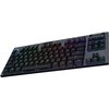 Безжична геймърска механична клавиатура Logitech, G915 TKL Black Lightsync RGB, Tactile суичове