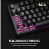 Геймърска механична клавиатура CORSAIR K70 Core RGB Corsair MLX Red Switch - Black