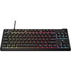 Геймърскa мембранна клавиатура Corsair K55 Core RGB - TKL