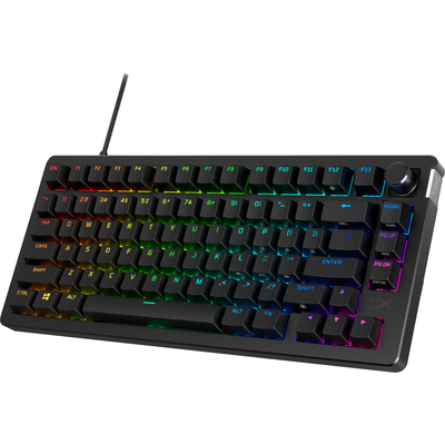 Геймърскa клавиатура HyperX Alloy Rise 75 - Ultra-customizable, Hot-Swappable, Linear Switch