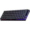 Геймърска механична клавиатура Cooler Master SK621 Bluetooth Cherry MX RGB Low Profile