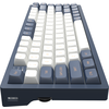 Геймърскa механична клавиатура Dark Project KD83A Ivory/Navy Blue RGB 75% - G3MS Sapphire Switches, PBT