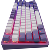 Геймърскa механична клавиатура Dark Project KD87A Violet - G3MS Sapphire Switches, RGB, PBT Keycaps