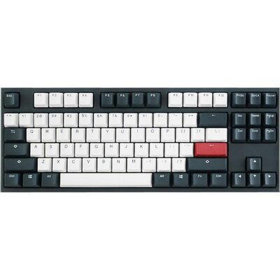 Геймърскa механична клавиатура Ducky One 2 Tuxedo TKL, Cherry MX Black