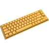 Геймърскa механична клавиатура Ducky One 3 Yellow SF 65%, Cherry MX Black