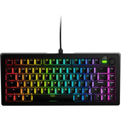 Геймърска механична клавиатура Glorious GMMK 3 75% Black - Fox Linear Switches