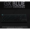 Геймърска механична клавиатура Logitech G Pro Clicky RGB