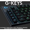 Геймърска механична клавиатура Logitech, G815 Lightsync RGB, Tactile суичове