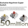 Геймърска Механична клавиатура Keychron C1 Pro 8K QMK - Super Red Switch