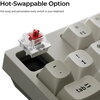 Геймърска Механична клавиатура Keychron C1 Pro 8K QMK - Super Banana Switch