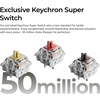 Геймърска Механична клавиатура Keychron C2 Pro 8K QMK - Super Red Switch, Full Size