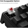 Геймърска Механична клавиатура Keychron C3 Pro 8K QMK - Super Red Switch, Hot-Swappable, RGB