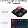 Геймърска Механична клавиатура Keychron C3 Pro 8K QMK - Super Red Switch, Hot-Swappable, RGB