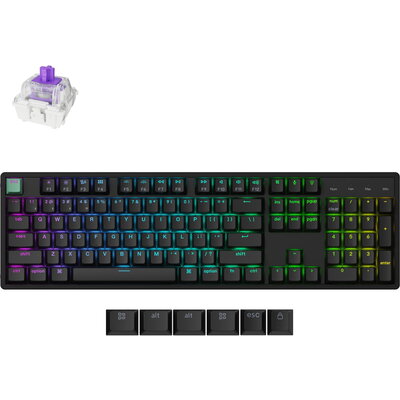 Геймърска безжична Механична клавиатура Keychron K10 HE Magnetic Switch - Standard Edition