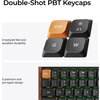 Безжчина механична клавиатура Keychron K3 MAX SE Black QMK/VIA - Milk POM Red Switch