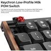 Безжчина механична клавиатура Keychron K3 MAX SE Black QMK/VIA - Milk POM Red Switch
