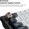 Механична клавиатура Keychron Q5 Max QMK Carbon Black - Gateron Jupiter Brown