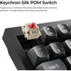 Безжична механичка клавиатура Keychron V1 Ultra 8K - Silk POM Switch Banana