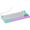 Геймърска механична клавиатура Logitech G512 X 75 - Dual Swap Analog/Mechanical Switch - White