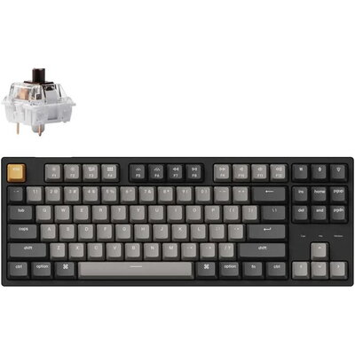 Механична клавиатура Keychron C1 Pro - K Pro Brown Switch, RGB Backlight