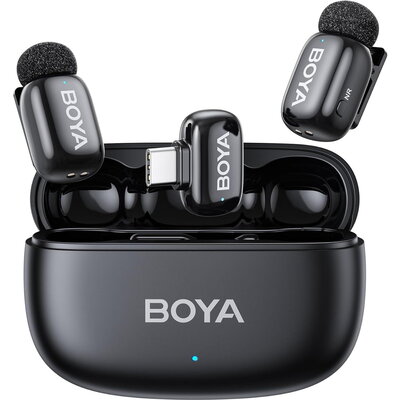 Безжична микрофонна система BOYA Mini 2-02 с USB-C