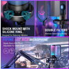Микрофон със стойка FIFINE A6T RGB - Black