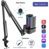 Микрофон със стойка FIFINE A8T RGB - Black