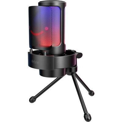 Настолен микрофон FIFINE A8V RGB - Black