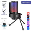 Настолен микрофон FIFINE A8V RGB - Black