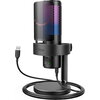 Настолен микрофон FIFINE A9 RGB 4 Polar Patterns- Black