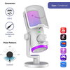 Настолен микрофон FIFINE AM6 RGB - White