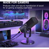 Настолен микрофон FIFINE AM8 Dynamic RGB XLR/USB- Black