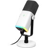 Настолен микрофон FIFINE AM8 Dynamic RGB XLR/USB - White