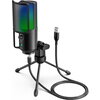 Настолен микрофон FIFINE K669 PRO2 RGB - Black
