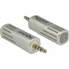 Микрофон DeLock 65893, За смартфон/таблет, 3.5 mm 4 Pin Stereo Jack 90°, Сребрист