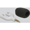 Микрофон DeLock 65893, За смартфон/таблет, 3.5 mm 4 Pin Stereo Jack 90°, Сребрист