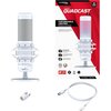 Настолен микрофон HyperX QuadCast S White, USB, 3.5 mm