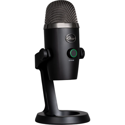 Настолен микрофон Logitech Blue YETI Nano - Black