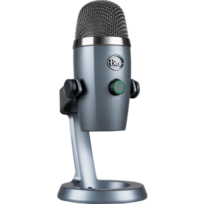 Настолен микрофон Logitech Blue YETI Nano - Shadow Grey