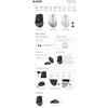 A4tech FB45CS Air'2 Stone grey безжичнa мишка, Dual mode, до 2000 dpi, черна