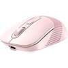 Безжична мишка A4tech FB10C Fstyler Baby Pink, Bluetooth, 2.4GHz, Литиево-йонна батерия, Розов