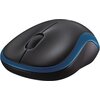 Безжична мишка Logitech M185, Черен/Син