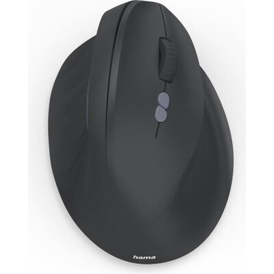 HAMA Безжична ергономична мишка „EWM-500R“, оптична, 7 бутона, черна